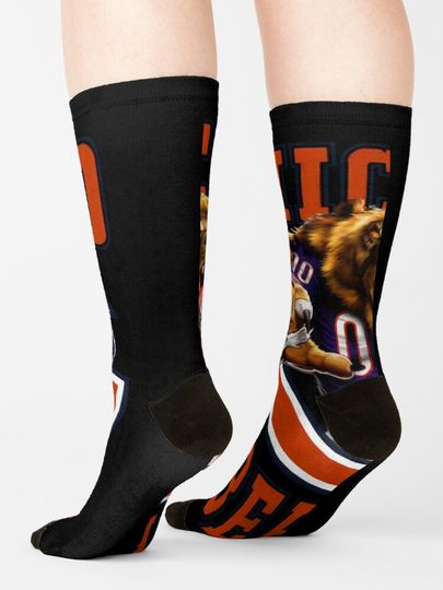 Chicago Bears Socks, Gift For Fan