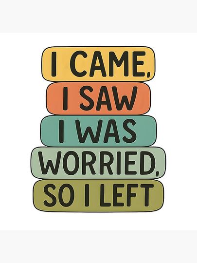 Introvert Exit Strategy Quote Poster