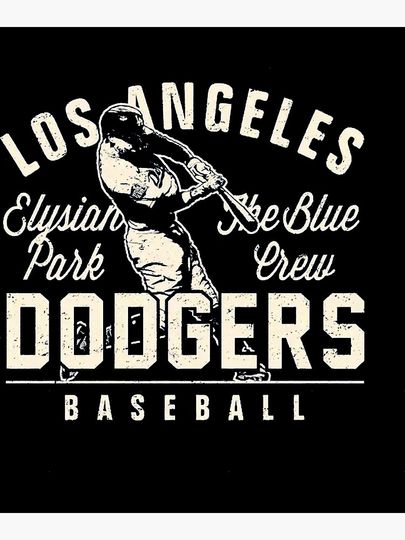 Baseball | Los Angeles Dodgers Poster