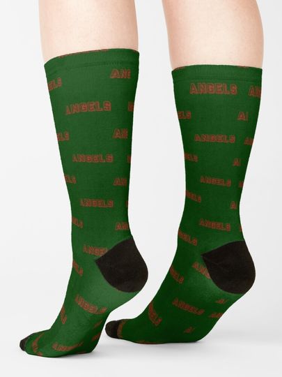 Anaheim Angels Baseball Socks