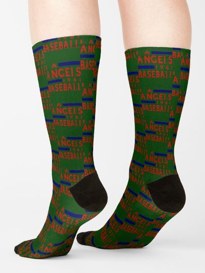 LA Angels Baseball Socks