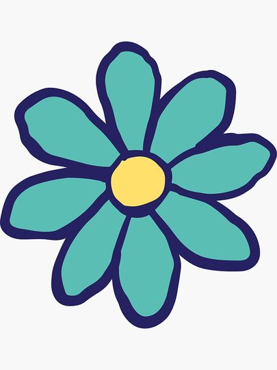 life is good daisy Sticker