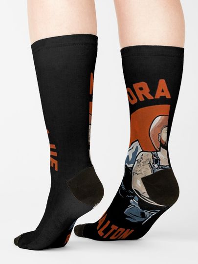 Denver Broncos Socks, Gift For Fan