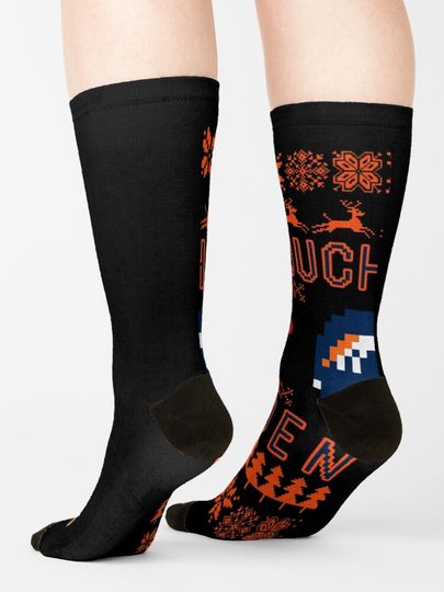 Denver Broncos Socks, Gift For Fan