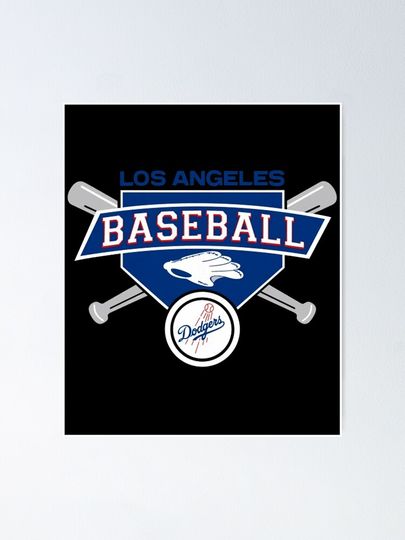 Baseball | Los Angeles Dodgers Poster