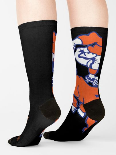 Denver Broncos Socks, Gift For Fan