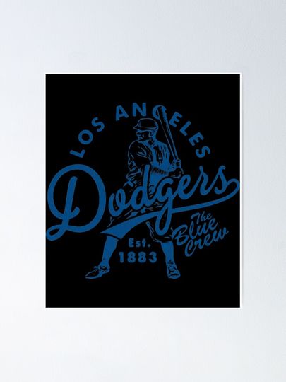 Baseball | Los Angeles Dodgers Poster