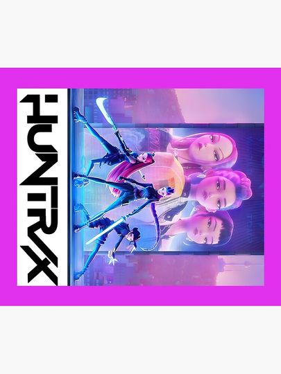Huntrix - KPop Demon Hunters Fleece Blanket