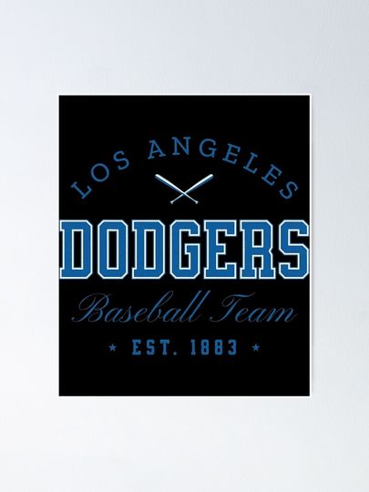 Baseball | Los Angeles Dodgers Poster