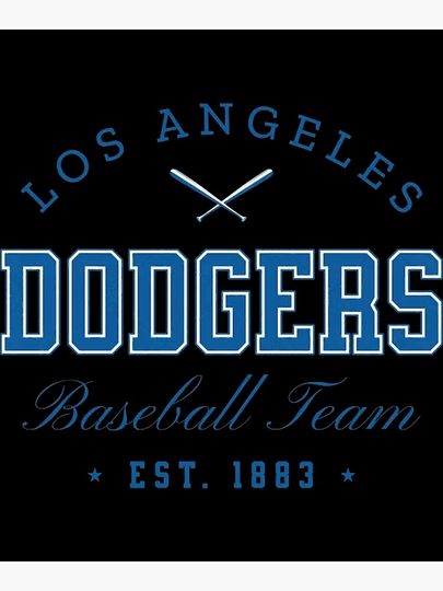 Baseball | Los Angeles Dodgers Poster