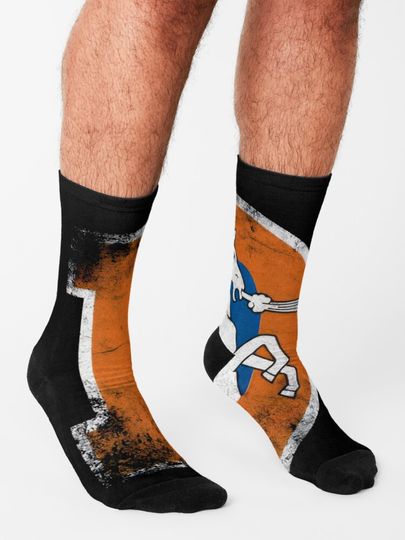 Denver Broncos Socks, Gift For Fan