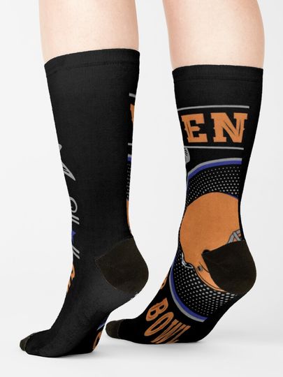 Denver Broncos Socks, Gift For Fan