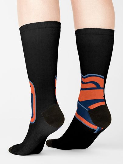 Denver Broncos Socks, Gift For Fan