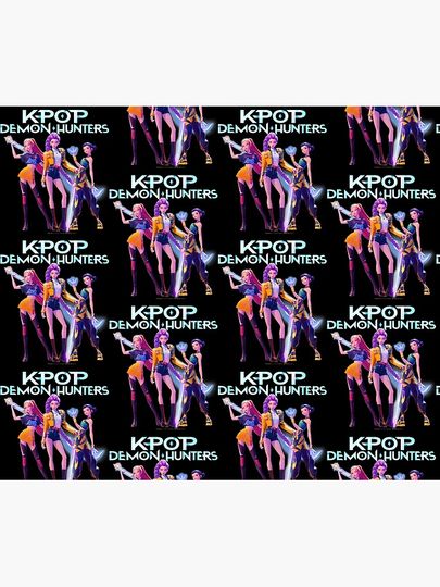 KPop Hunters X Heroic Poses Group  Fleece Blanket