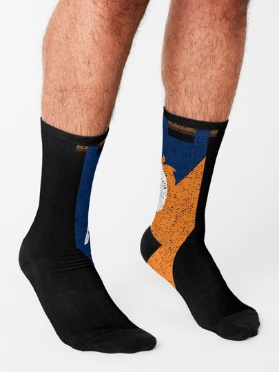 Denver Broncos Socks, Gift For Fan