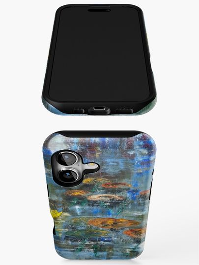 Water lilies in the water that does not sleep iPhone Case