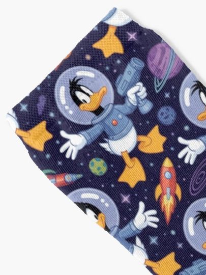 Duck Dodgers Socks