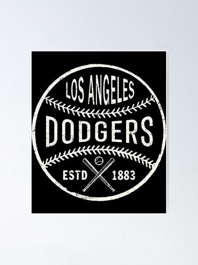 Baseball | Los Angeles Dodgers Poster