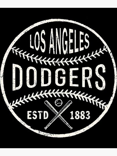 Baseball | Los Angeles Dodgers Poster
