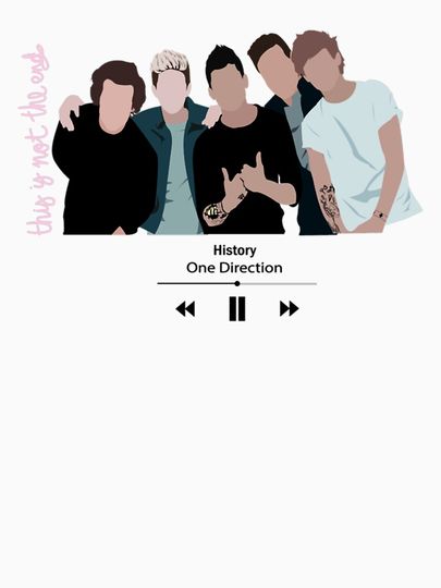 One Direction - History Song  Classic T-Shirt