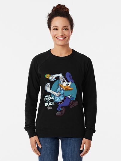 Art - Donald Duck Lightweight Sweatshirt