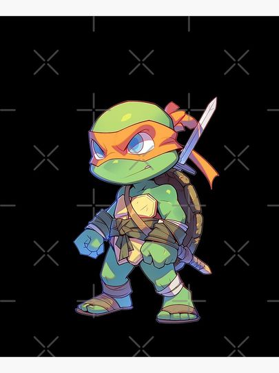 Michelangelo TMNT Teenage Mutant Ninja Turtles Apron