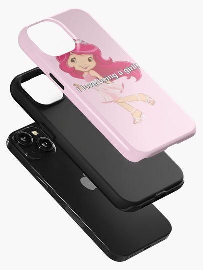 strawberry girl  iPhone Case