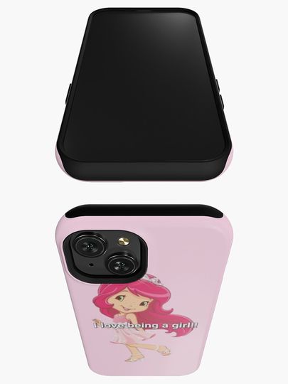 strawberry girl  iPhone Case