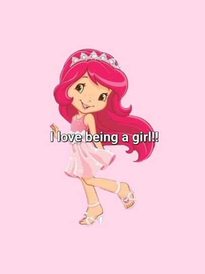 strawberry girl  iPhone Case