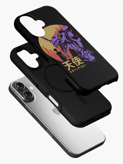 Neon Genesis Evangelion Retro Vintage iPhone Case