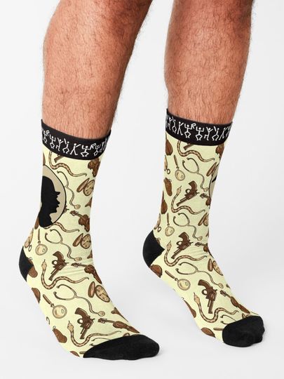 The Game Is Afoot Socks Socks