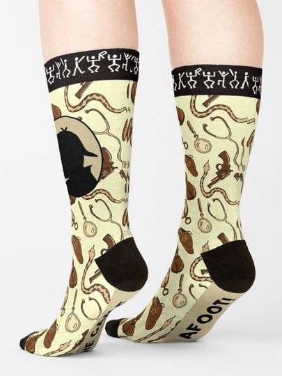 The Game Is Afoot Socks Socks