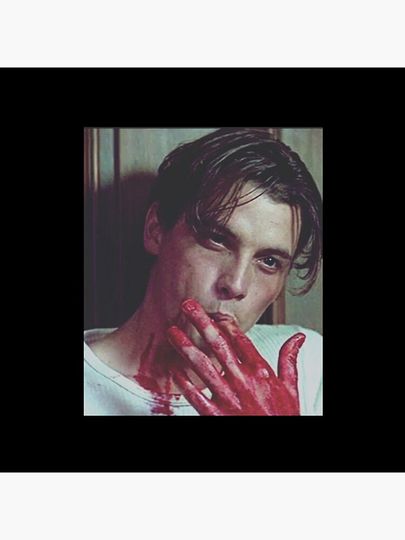 Billy Loomis Scream Finger Suck   Pillow