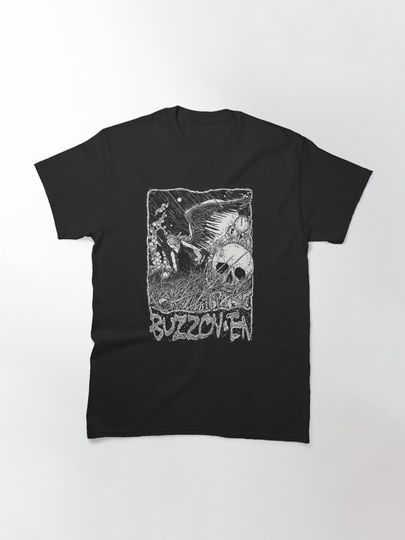 Buzzoven Apocalyptic Angel Death Gothic Grunge Emo Y2K Unisex T-Shirt