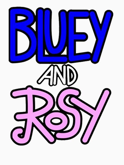 BlueyDad and Rosy log Perfect Classic T-Shirt