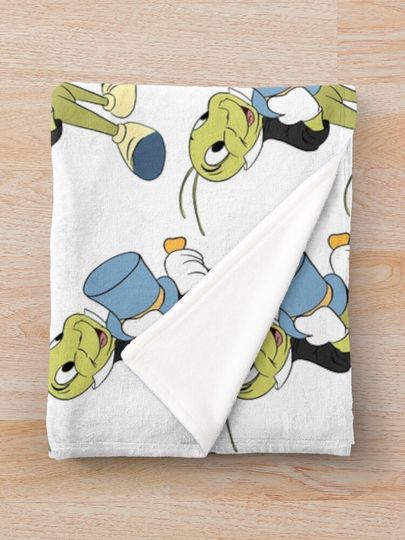 Jiminy Cricket   Throw Blanket