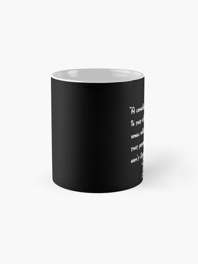 Jiminy Cricket - Conscience Quote Coffee Mug