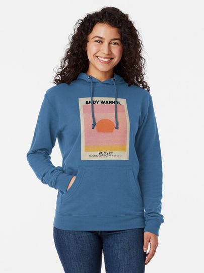 Andy Warhol Sunset Lightweight Hoodie