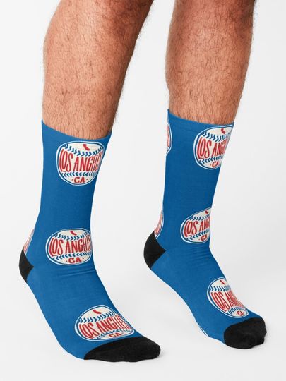 Los Angeles Baseball Socks
