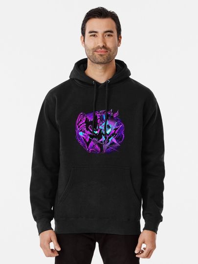 Alastor and His Shadow - Hazbin Hotel  Pullover Hoodie