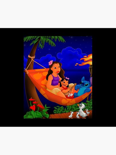 Lilo and Stitch Disney Tapestry