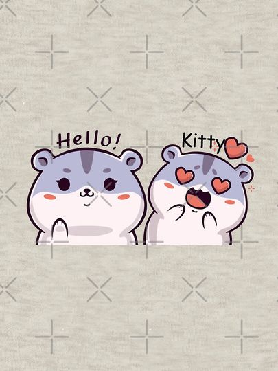 Hello Kitty Pullover Hoodie, Kitty Cat merch