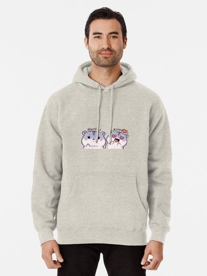 Hello Kitty Pullover Hoodie, Kitty Cat merch