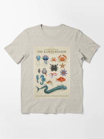 Marine Life from Kanto Essential T-Shirt