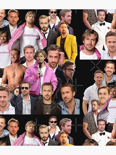 ryan gosling photo collage  Backpack