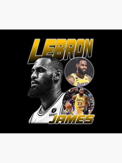 LeBron James Throw Blanket, Gift for Fan