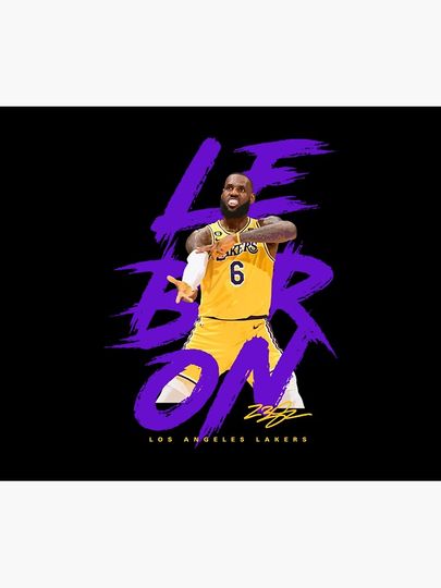 LeBron James Throw Blanket, Gift for Fan