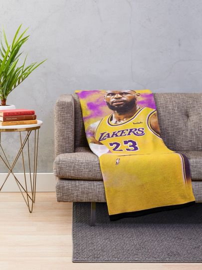 LeBron James Throw Blanket