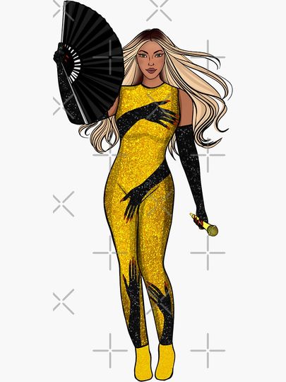 Beyonce Renaissance 2023 World Tour Sticker
