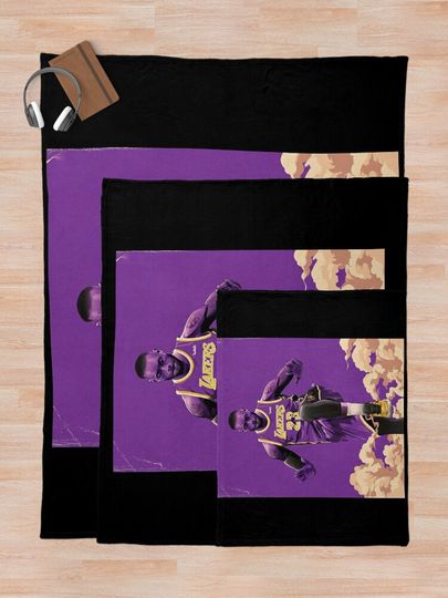 LeBron James Soft Throw Blanket, Comfortable Blanket for Men, Women, Kids